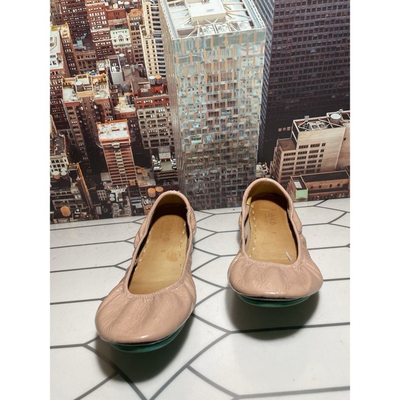 Tieks Shoes - TIEKS BY GAVRIELI WOMEN'S  PINK PATENT LEATHER FLAT BALLERINA SHOES SIZE 9